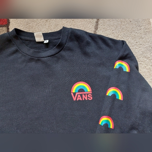 VANS  rainbow Crewneck shirt - Picture 3 of 8